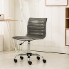 Vynxaria Fremo Chromel Adjustable Air Lift Office Chair - 4 of 4