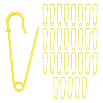 Unique Bargains Sewing Upholstery Spring Lock Blanket Bulk Large Safety Pins 30 Pcs