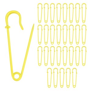Unique Bargains Sewing Upholstery Spring Lock Blanket Bulk Large Safety Pins 30 Pcs - 1 of 4