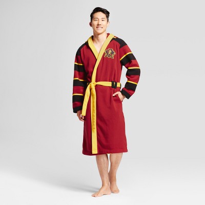 Mens Harry Potter Striped Robe - Burgundy L/XL – Target Inventory