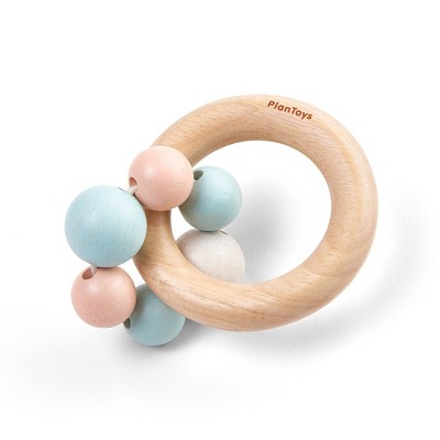Image of Plantoys| Beads Rattle - Pastel Series