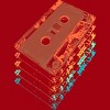 Men's Design By Humans Cassette Tapes By robotface T-Shirt - 2 of 4