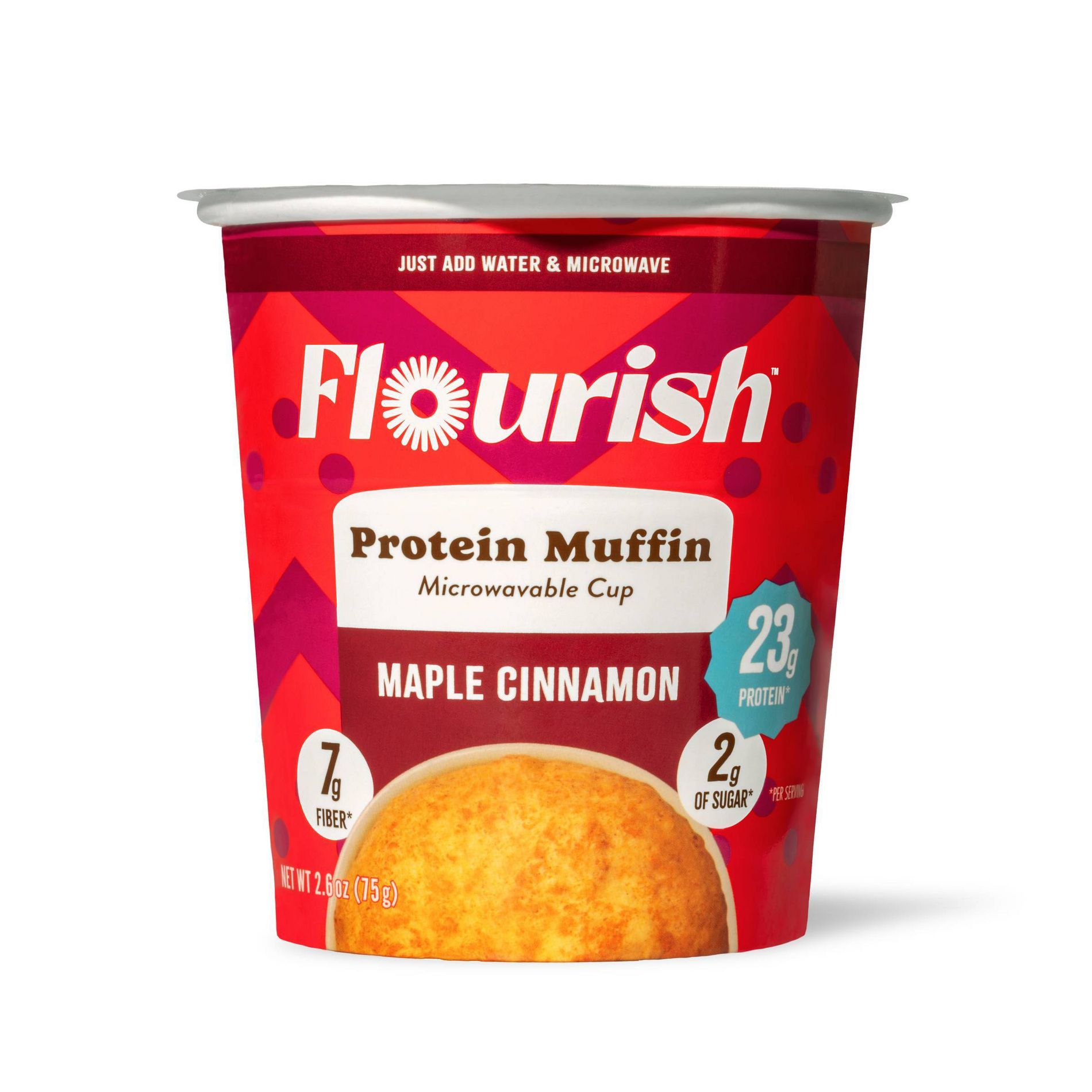 Flourish Pancakes Maple Cinnamon Protein Mug Cake - 2.64oz