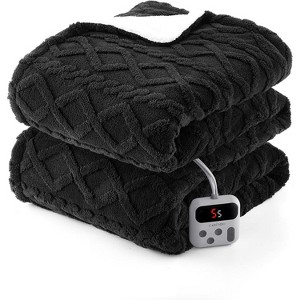 Acekool Heated Throw Blanket, Thick Electric Blanket with 10 Heat Levels and Timer, Machine Washable - 1 of 4
