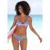Women's Watercolor Print Underwire Bikini Swimsuit Top - LASCANA - 3 of 4