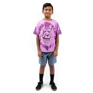 Five Nights at Freddy's Bonnie the Bunny Tie Dye Youth Boy's Short Sleeve Tee - 1 of 4