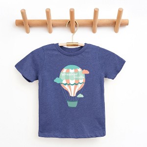 The Juniper Shop Adventure Awaits Clouds Toddler Short Sleeve Tee - 1 of 2