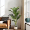 KTMBDW Artificial Palm Tree, Fake Palm Tree Indoor and Outdoor, Faux Tropical Areca Palm for Home Office Living Room Decor - 3 of 4