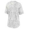 NFL Indianapolis Colts Women's Oatmeal Heather Rolled Sleeve T-Shirt - 2 of 3