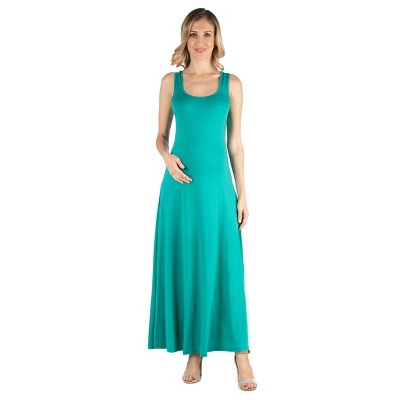 A Line Maxi Masternity Dress-jade-1x : Target