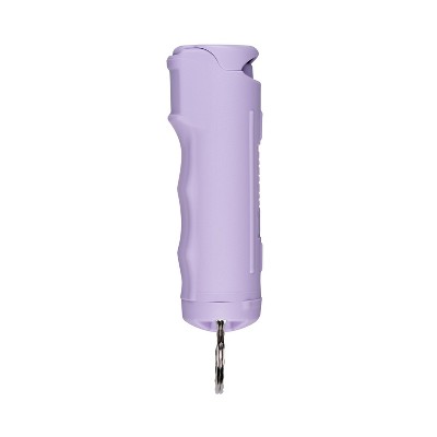 Sabre Flip Top Pepper Gel With Snap Clip Lavender: Pepper Spray for Women, Plastic & Aluminum, Compact Design