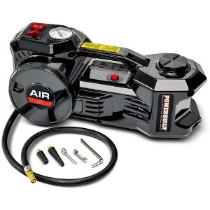 Powerbuilt 1 Ton 12V Electric Floor Jack with Built In Tire Inflator - 1 of 3