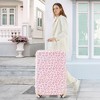 NAYSAYE Luggage Hardshell Set 3 Piece Spinner Suitcases with TSA Lock Expandable for Travel, Pink Leopard, 28.3"*17.9"*11.6" - 2 of 4