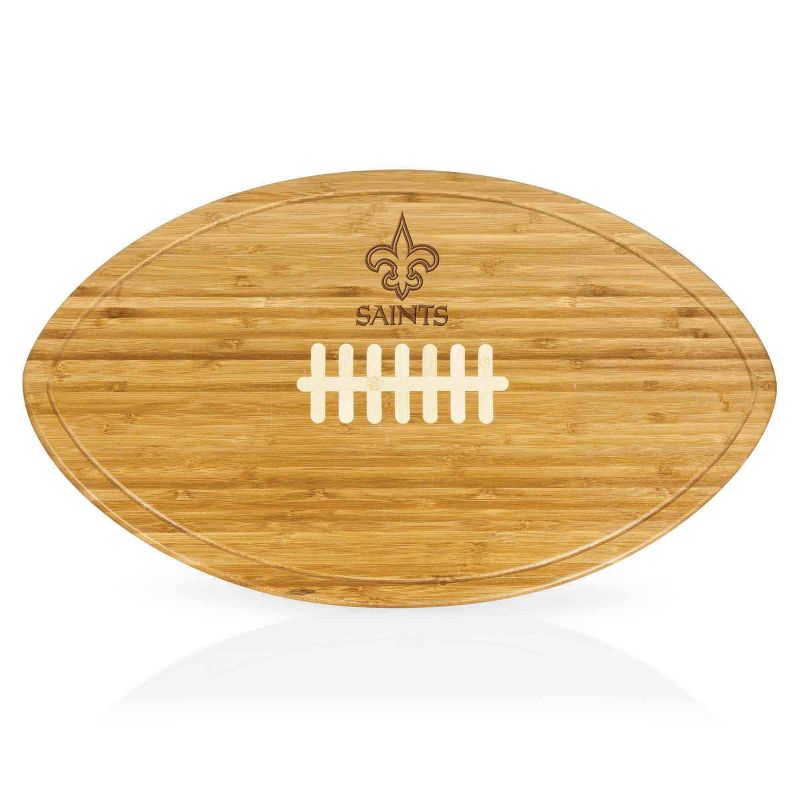 Picnic Time NFL Team Kickoff Bamboo Cutting Board Serving Tray, 1 of 4