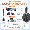 Delton 42Y Noise-Canceling Stereo USB-A Headset + USB-C Adapter - 3 of 4