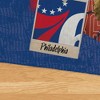 NBA Philadelphia 76ers Display Washable Rug 32 x 62 Inches - 3 of 4