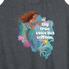 Women's - Disney - Ariel My True Voice Graphic Racerback Tank - 2 of 4