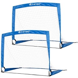 Kids MLS Insta Goal Set Ball Include Goal Pump Ground Stakes 