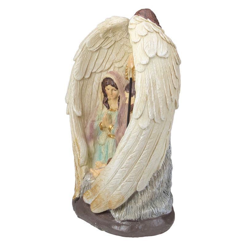 Northlight 11.25” Holy Family and Angel Christmas Nativity Table Decoration, 3 of 5