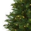 7.5ft. Fir Artificial Christmas Tree with 500 Clear LED Lights – Perfectly Lit X-Mas Tree for Holiday Celebrations - 3 of 4