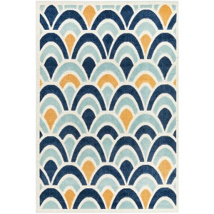 Unique Loom    Belize Outdoor Dangriga Area Rug - 1 of 4
