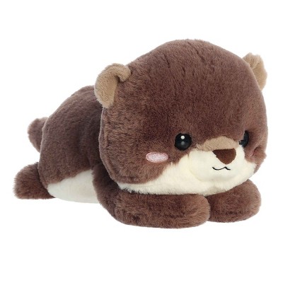 Aurora Small Oddie Otter Too Cute Playful Stuffed Animal Brown 9