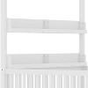 Kumasinova Twin/Full Montessori Floor Bed with Canopy,Solid Wood Kids Bed Frame with Guardrails and Built-in Storage Shelves for Boys & Girls Bedroom - 4 of 4
