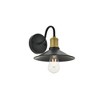 Elegant Lighting Etude 1 light brass and black Wall Sconce - 4 of 4