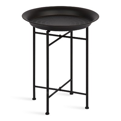 Kate and Laurel Mahdavi Round Metal Accent Table