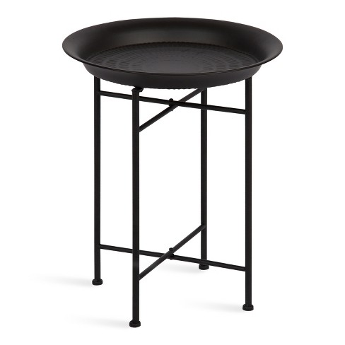 Kate and Laurel Mahdavi Round Metal Accent Table - image 1 of 4