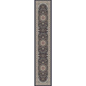 Ancient Garden 57119 Blue/Ivory 2.2X7.7 Runner - 1 of 4
