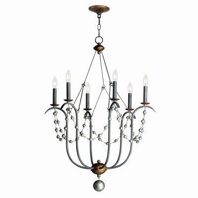 Maxim Lighting Formosa 6 - Light Chandelier in  Golden Noir