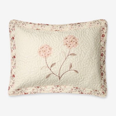 BrylaneHome Margaret Embroidered Shams