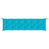 vidaXL Bench Cushion Outdoor Water Repellent Bench Cushion Pad Oxford Fabric - Turquoise 78.8" x 19.7" x 2.8" - 4 of 4