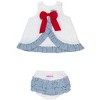 RuffleButts Baby/Toddler Girls Swing Top and Bloomer Set - 2 of 4