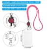 Unique Bargains Crystal ID Card Bling Keychain Lanyards with Metal Clasps - 2 of 4