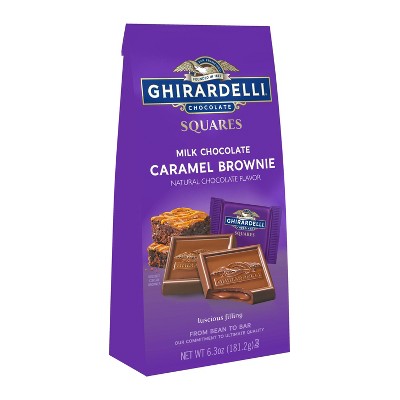 Ghirardelli Caramel Brownie Squares - 6.3oz : Target