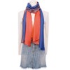 INSPIRE CHIC Women's Gradient Color Satin Colorful Lightweight Soft Scarves 1Pc - 2 of 4