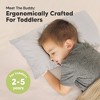 KeaBabies Buddy Toddler Pillow with Pillowcase, 10x18 Buddy Pillow for Toddler, Soft Kids Pillow for Sleeping, Travel, Age 2-5 - 2 of 4