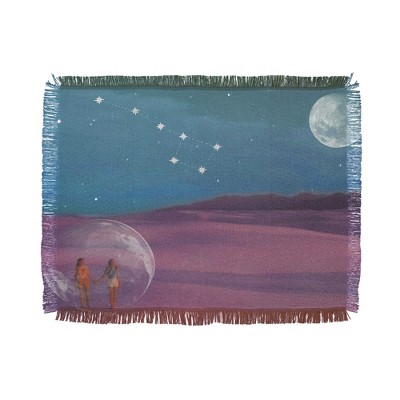 MsGonzalez The sun will come out again Woven Throw Blanket - Deny Designs