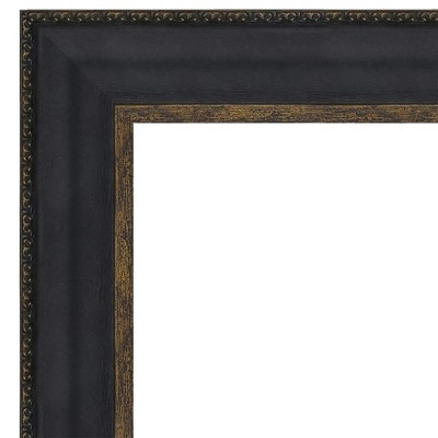 Small Antique Gold Framed Canvas Print of Cavalry Charge