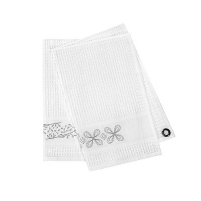 Togas Idill White waffle Towel Set