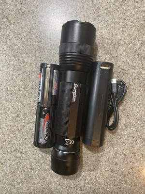 Energizer Hybrid 1200-Lumen 3 Modes LED Rechargeable Flashlight (AA Battery  Included) in the Flashlights department at