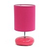 Creekwood Home 10.24" Traditional Mini Round Rock Table Lamp - 3 of 4