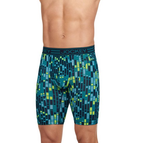 Jockey Men's Sport Cooling Mesh Performance 9 Midway Brief M Deep Lake :  Target