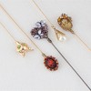 Anna-Kaci 5Pcs Vintage Cameo and Rhinestone Hat Lapel Pin Set for Secure Styling on Scarves Coats and Hats - 5pcs Vintage - 2 of 4