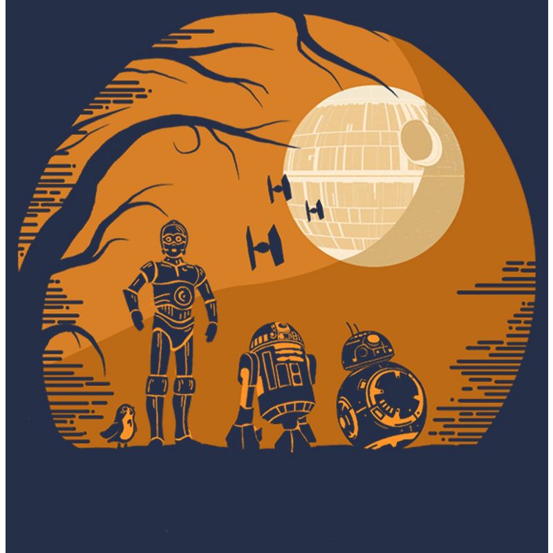 Men's Star Wars Halloween Droids Haunting T-Shirt, 2 of 5