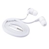 Insten 3.5mm Wired Earbuds, In-Ear Stereo Earphones & Headset for Android Smartphones, PC, Laptops, White/Silver - 4 of 4