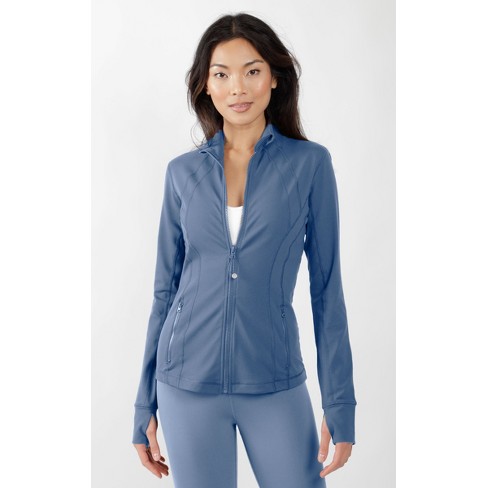 90 Degree By Reflex Women's Lightweight, Full Zip Running Track