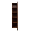 NicBex Tall Corner Bookshelf Multifunctional Bookcase with Display Open Shelves,Books Storage Cabinet Organizer for Office,Bedroom - 4 of 4